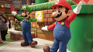 U.S.-LOS ANGELES-UNIVERSAL STUDIOS HOLLYWOOD-SUPER NINTENDO WORLD-OPENING