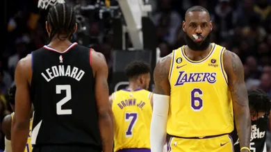 Los Angeles Clippers host the Los Angeles Lakers in an NBA regular season game at Crypto.com Arena. Both teams are looking for a playoff berth.
