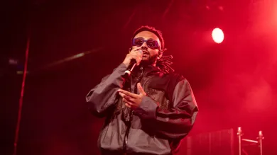 Amine Performs In Berlin