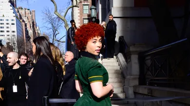 Celebrity Sightings In New York City - February 13, 2023