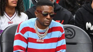 Celebrities Attend Brooklyn Nets v Atlanta Hawks