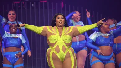 Lizzo Performs At The O2 Arena