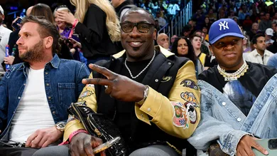 Celebrities At The Los Angeles Lakers Game