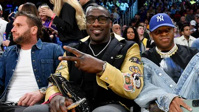 Celebrities At The Los Angeles Lakers Game