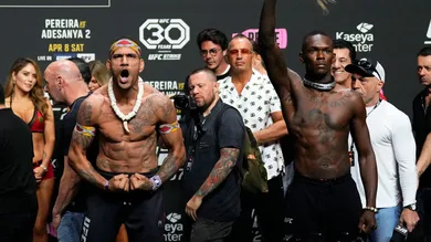 UFC 287 Ceremonial Weigh-in