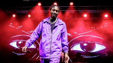 Lil Tjay Performs In Milan