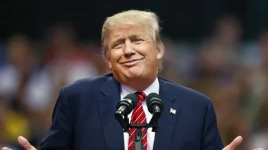 Donald Trump Holds Campaign Rally In Dallas