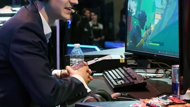 Tyler "Ninja" Blevins Takes On Challengers At Ninja Vegas '18 At Esports Arena Las Vegas