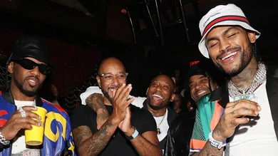 Jim Jones Fabolous Dave East Maino Busta Rhymes 50th Birthday Celebration