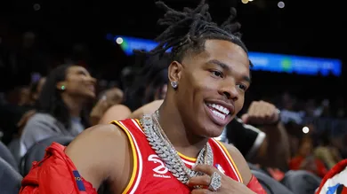 Lil Baby Orlando Magic v Atlanta Hawks