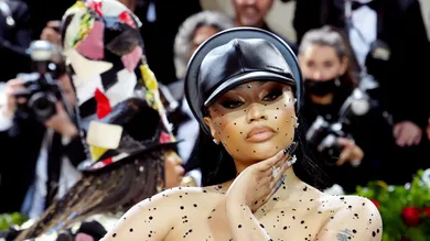 Nicki Minaj The 2022 Met Gala Celebrating "In America: An Anthology of Fashion" - Arrivals