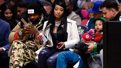 Nicki Minaj With Son