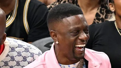 Celebrities Attend Washington Wizards v Atlanta Hawks