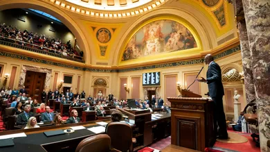 Minnesota Legislature, January 3, 2023, by Glen Stubbe, Star Tribune