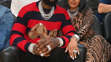 Celebrities Attend Memphis Grizzlies v Atlanta Hawks