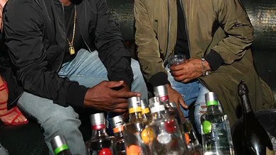 P. Diddy Hosts XS Lounge