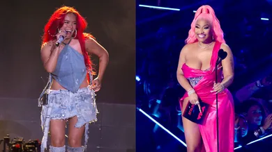 Nicki Minaj Karol G Twitter Tusa Performance
