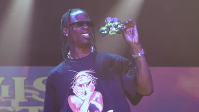 Travis Scott Performs At E11EVEN During 2023 Miami Race Week