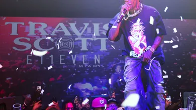 Travis Scott Performs At E11EVEN During 2023 Miami Race Week