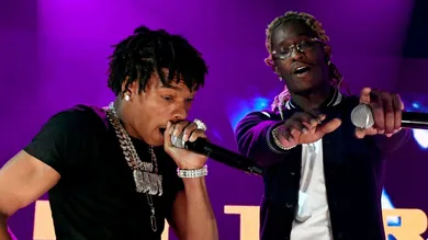 Young Thug Lil Baby iHeartRadio Album Release Party With Lil Baby At The iHeartRadio Theater Los Angeles