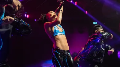 Coi Leray Performs At Rebel