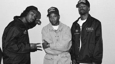 Compton's Most Wanted And Earle The Poet Portrait Shoot