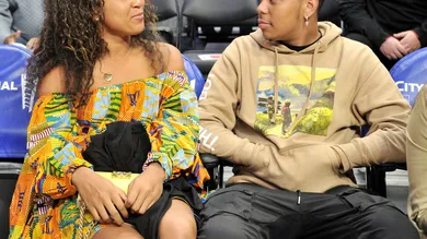 Celebrities At The Los Angeles Clippers Game