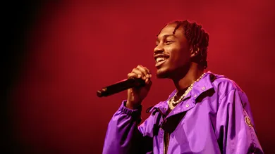 Lil Tjay Performs In Milan