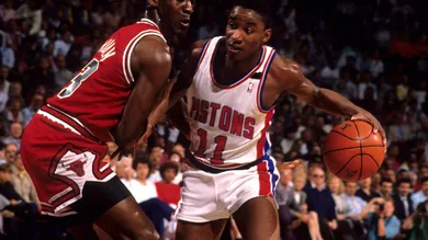 michael jordan isiah thomas