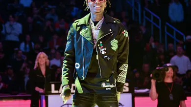 Celebrities At The Los Angeles Clippers Game