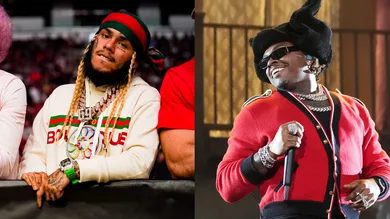 6ix9ine Listening Gunna