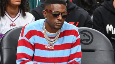 Celebrities Attend Brooklyn Nets v Atlanta Hawks