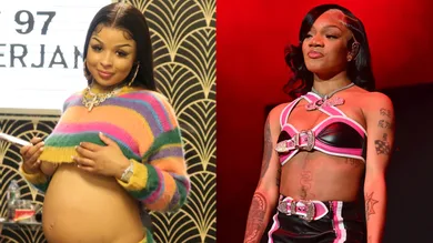 Chrisean Rock Rolling Blunt Instagram Live GloRilla