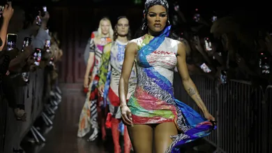 Marine Serre : Runway - Paris Fashion Week - Menswear Spring/Summer 2024