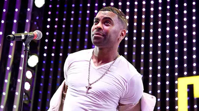 TGT (Tyrese, Ginuwine, Tank) Perform At "5 Towers" Stage At Universal CityWalk