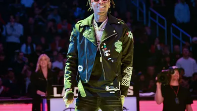 Celebrities At The Los Angeles Clippers Game