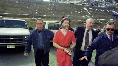 Authorities Escorting Unabomber Theodore Kaczynski