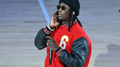 Celebrities Attend Boston Celtics v Atlanta Hawks