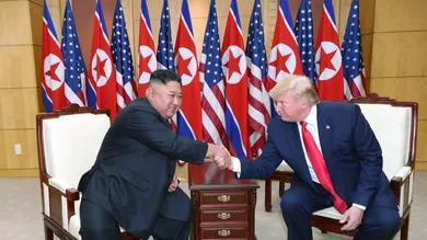 U.S. President Donald Trump Visits South Korea