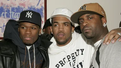 50 Cent And Lloyd Banks Host Holiday Shopping For The Homeless