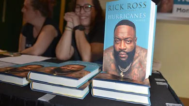 Rick Ross Promotes His New Book "Rick Ross Hurricanes: A Memoir"