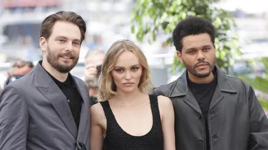Sam Levinson, Lily-Rose Depp et Abel Tesfaye (The Weeknd)