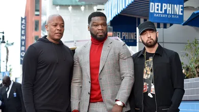 Curtis "50 Cent" Jackson Is Honored With A Star On The Hollywood Walk Of Fame
