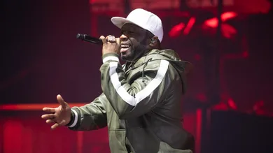 50 Cent Performs At Ball Arena