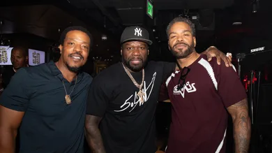 50 Cent Performs At Ball Arena