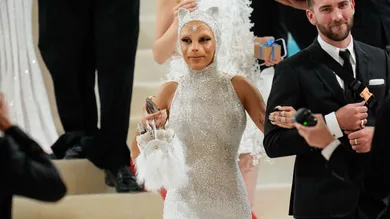 The 2023 Met Gala Celebrating "Karl Lagerfeld: A Line Of Beauty" - Street Sightings