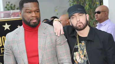 Curtis "50 Cent" Jackson Is Honored With A Star On The Hollywood Walk Of Fame