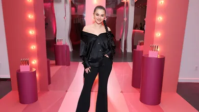 Selena Gomez Celebrates The Launch Of Rare Beauty's Soft Pinch Tinted Lip Oil Collection