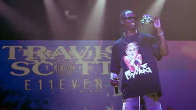 Travis Scott Performs At E11EVEN During 2023 Miami Race Week