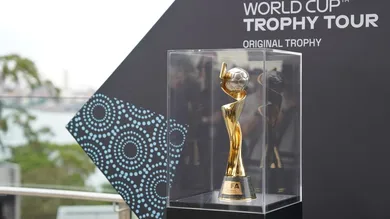 AUSTRALIA-SYDNEY-FOOTBALL-FIFA WOMEN'S WORLD CUP-TROPHY TOUR
